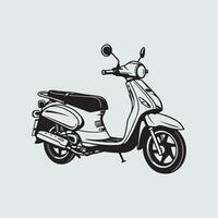 Scooter Image vector, Art and Design vector