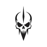 Skull  Design Vector, art ang logo vector