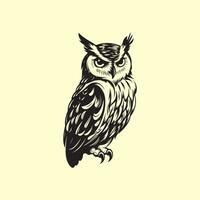 Owl Image Vector, Art and Design vector