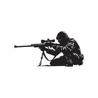 Sniper Image Vector, Art and illustration vector