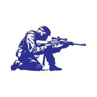 Sniper Image Vector, Art and illustration vector