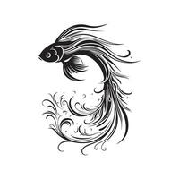Decorative Fish Vector Image, Art And illustration