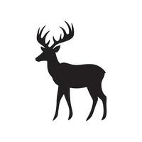 Deer silhouette vector