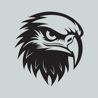 Hawk Head Image Vector, Art, Design vector