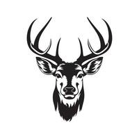 Deer Head Vector Image, Art and Design