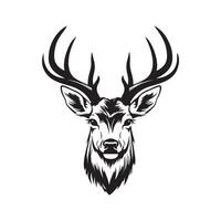 Deer Head Vector Image, Art and Design