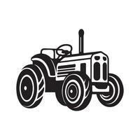 Tractor Image Vector, tractor on a white background vector