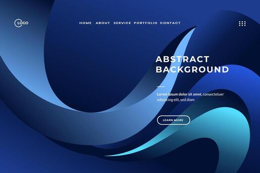 3d Abstract Background Gradient Blue Colorfull with shadows is modern overlapping forms wallpaper. The design template is unique and full of color. The shadows give the wallpaper a realistic look vector