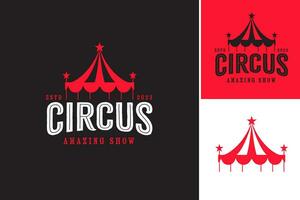 Circus Amazing Show Logo Design is a captivating and visually appealing logo design that is perfect for any circus-themed event or business. It exudes excitement, entertainment, and fun vector