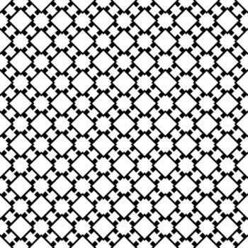 Black and white seamless abstract pattern. Background and backdrop. Grayscale ornamental design. vector