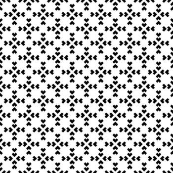 patrón abstracto sin costuras en blanco y negro. fondo y telón de fondo. diseño ornamental en escala de grises. vector
