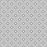 Black and white seamless abstract pattern. Background and backdrop. Grayscale ornamental design. vector