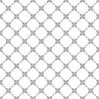 Black seamless abstract pattern. Overlay for background and backdrop. Ornamental design. PNG graphic illustration with transparent background.