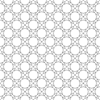 Black seamless abstract pattern. Overlay for background and backdrop. Ornamental design. PNG graphic illustration with transparent background.