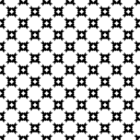 Black seamless abstract pattern. Overlay for background and backdrop. Ornamental design. PNG graphic illustration with transparent background.