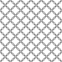 Black seamless abstract pattern. Overlay for background and backdrop. Ornamental design. PNG graphic illustration with transparent background.