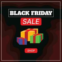 Vector Black Friday Sale 2023 Template Design