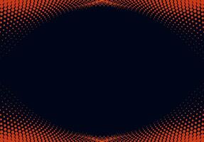 Halftone dotted background. Halftone dots vector pattern. Halftone effect vector pattern. Halftone dots vector an orange and black halftone pattern on a black background