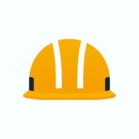 utilidad construcción lleno naranja logo. construcción casco sencillo icono. la seguridad negocio valor. diseño elemento. creado con artificial inteligencia. ai Arte para corporativo marca vector