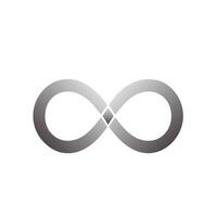 Utility industry gradient line logo. Reliability business value. Infinity loop simple icon Design element. Created with artificial intelligence. Ai art for corporate branding, marketing vector