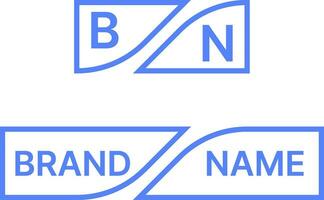 IT consulting business logo with brand name. Integration and interconnection icon. Blue creative design element and visual identity. Suitable for information technology, service, business solution. vector