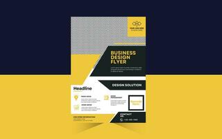 corporate flyer design for your business vector