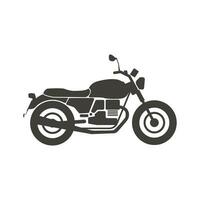 Motorcycle icon, Motorbike icon. Vector Illustration