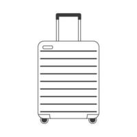 Traveling theme vector art. Cute and simple traveling kit vector icon arts