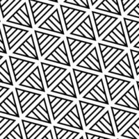 Abstract geometric pattern with lines. Black and white texture. Vector illustration