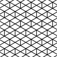 Abstract geometric pattern with lines. Black and white texture. Vector illustration
