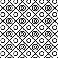 Abstract geometric pattern with lines. Black and white texture. Vector illustration