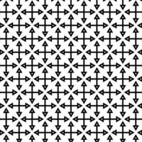 Abstract geometric pattern with lines. Black and white texture. Vector illustration