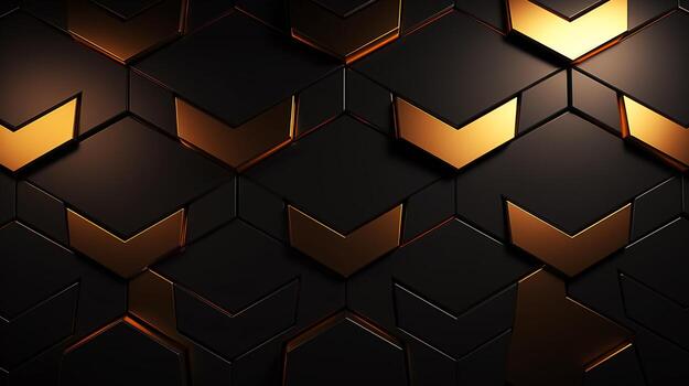 ai generative Techy, futuristic background image with square pattern photo