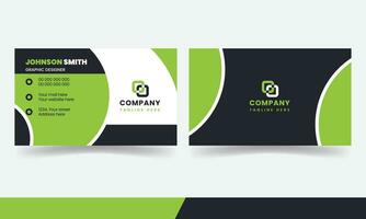 Modern trendy creative business card design vector