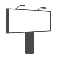 Symbol Pole draussen Plakatwand png