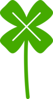 Kleeblatt verlassen Baum Symbol png