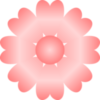 Cute flower icon png