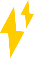 electric energy thunder bolt power icon png