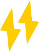 electric energy thunder bolt power icon png