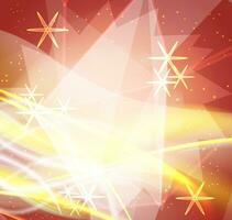 Abstract Geometric Festive Lights Background vector
