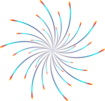 Weihnachten Feier Star Feuerwerk Explosion Fantasie glühend isoliert abstrakt Hintergrund png