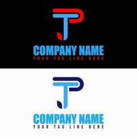 Lettermark logo design. vector