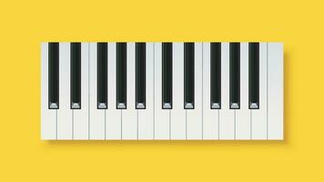 picture of piano 01 vector