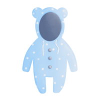 blue baby clothing png
