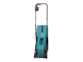 electric lawnmower for small plots- png