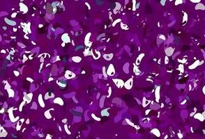 Light Purple vector texture with random forms.