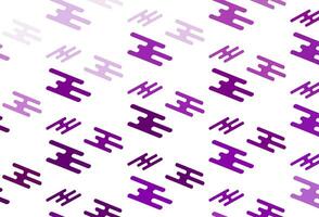 Light Purple vector backdrop with long lines.