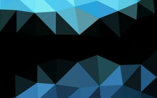 Light BLUE vector polygon abstract layout.