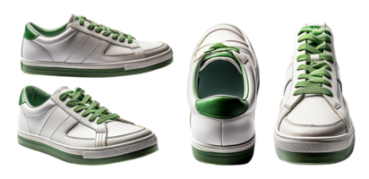 scarpa modello con trasparente sfondo, generativo ai png