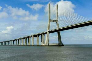 Vasco da Gama Bridge - Portugal 2022 photo
